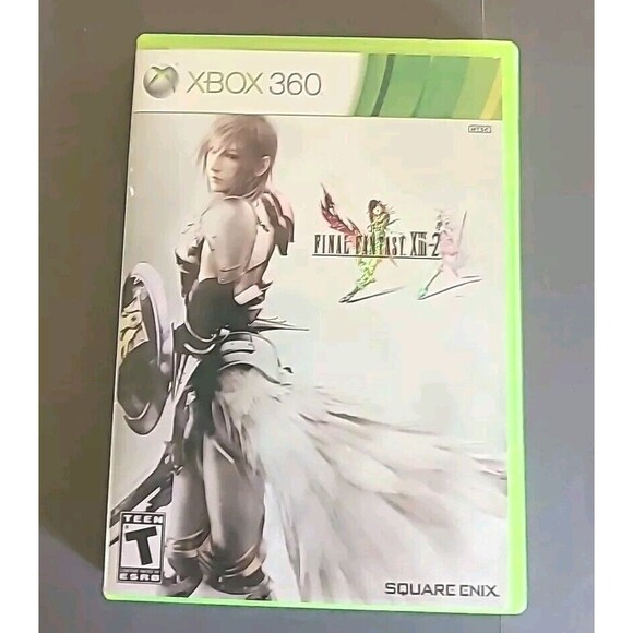 Xbox 360 Final Fantasy XIII-2 Microsoft 2012 Complete w/ Manual & Poster Tested - Picture 1 of 9